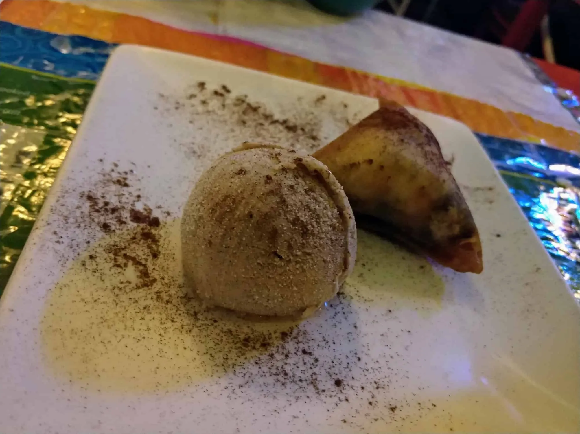 Dessert im Jesus e Goes in Lissabon Portugal