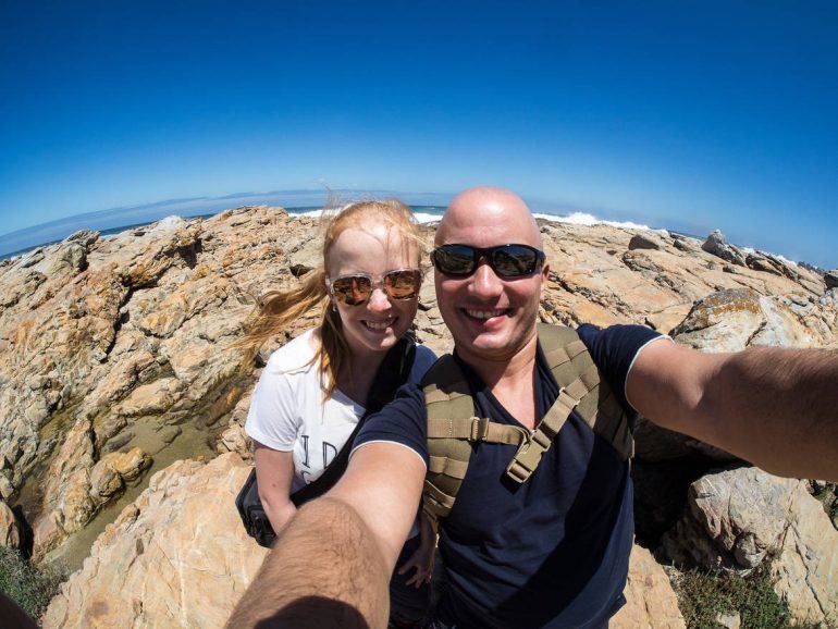 Sandra und Stephan in Cape St. Francis