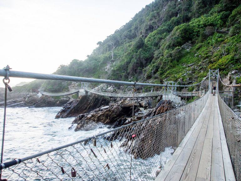 Suspension Bridge im Tsitsikamma Nationalpark