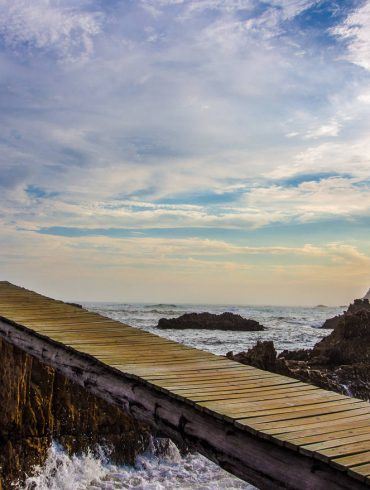 The Big H Footbridge in Knysna