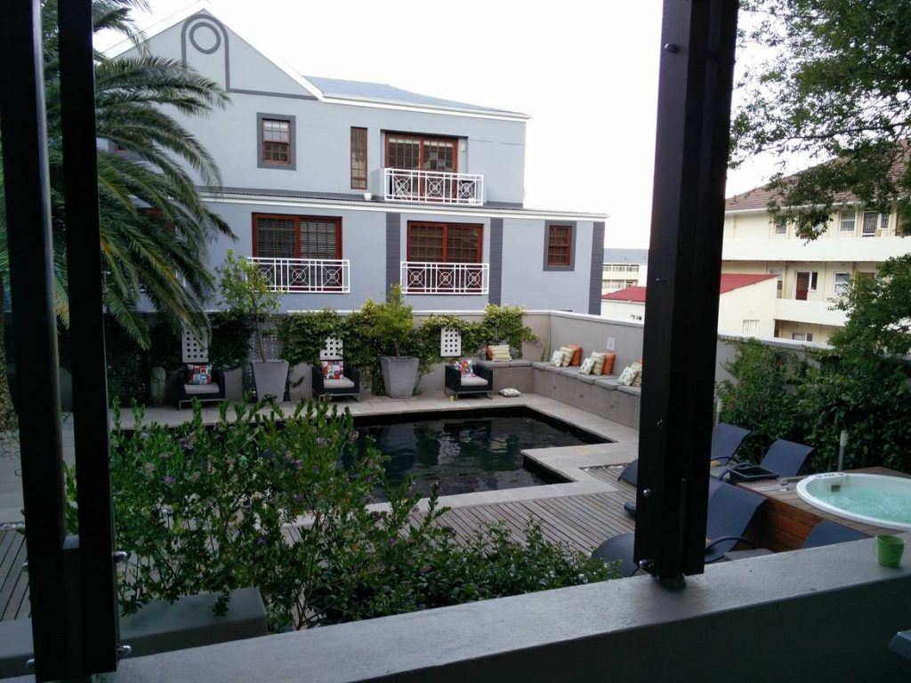 Poolbereich Derwent House in Kapstadt