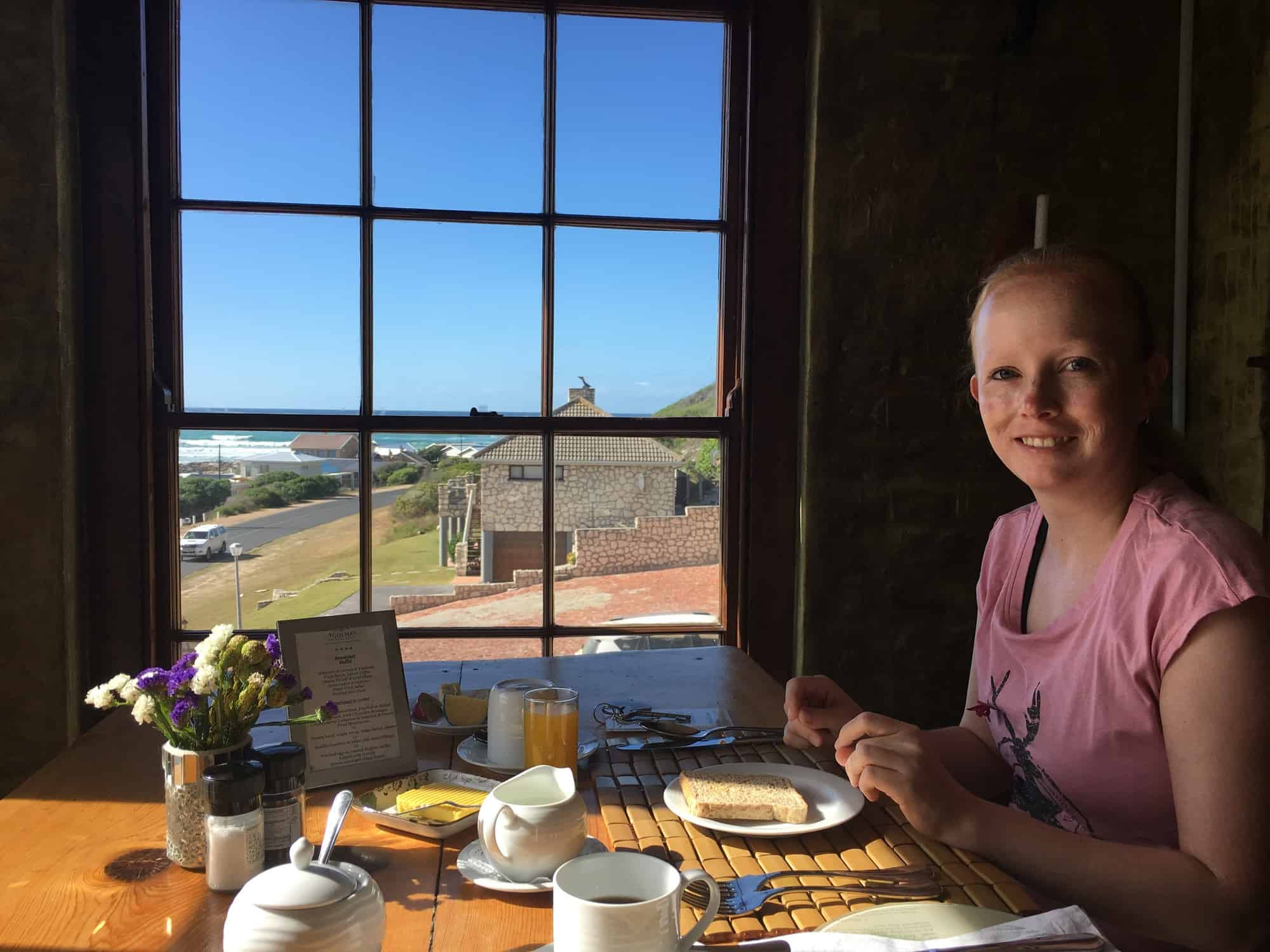 Frühstück in der Agulhas Country Lodge