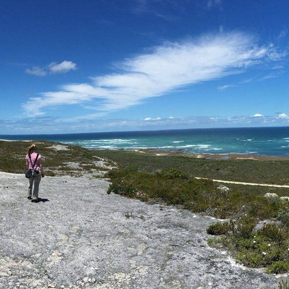 Cape Agulhas Aussicht von der Sanddüne