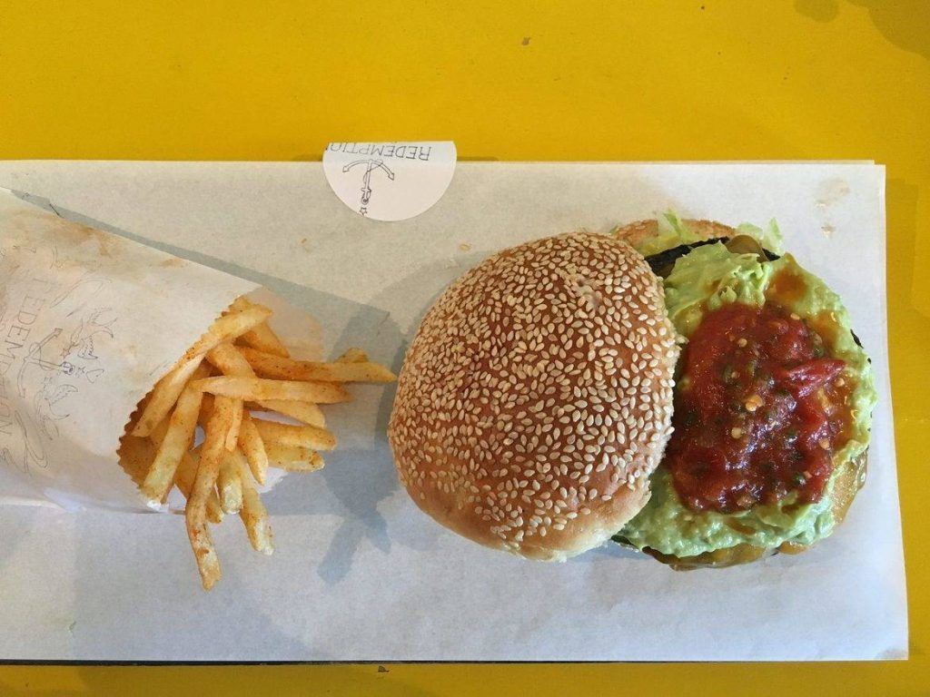 Burger bei Redemption Burger