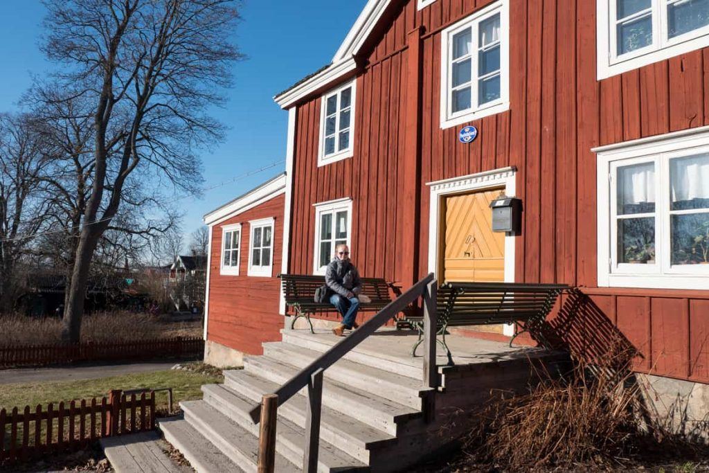 Bauernhaus in Skansen, Stockholm
