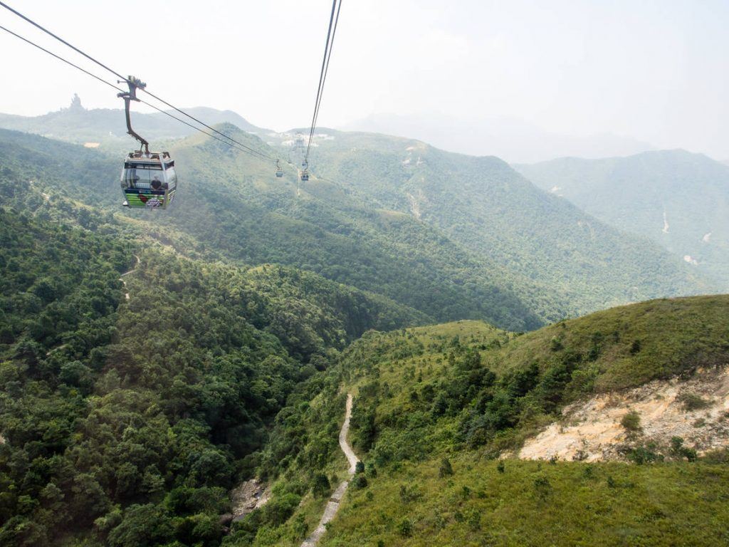 Ngong Ping 360° Seilbahn in Hongkong