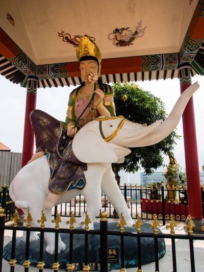 Pu Xian am 10000 Buddha Tempel in Hongkong