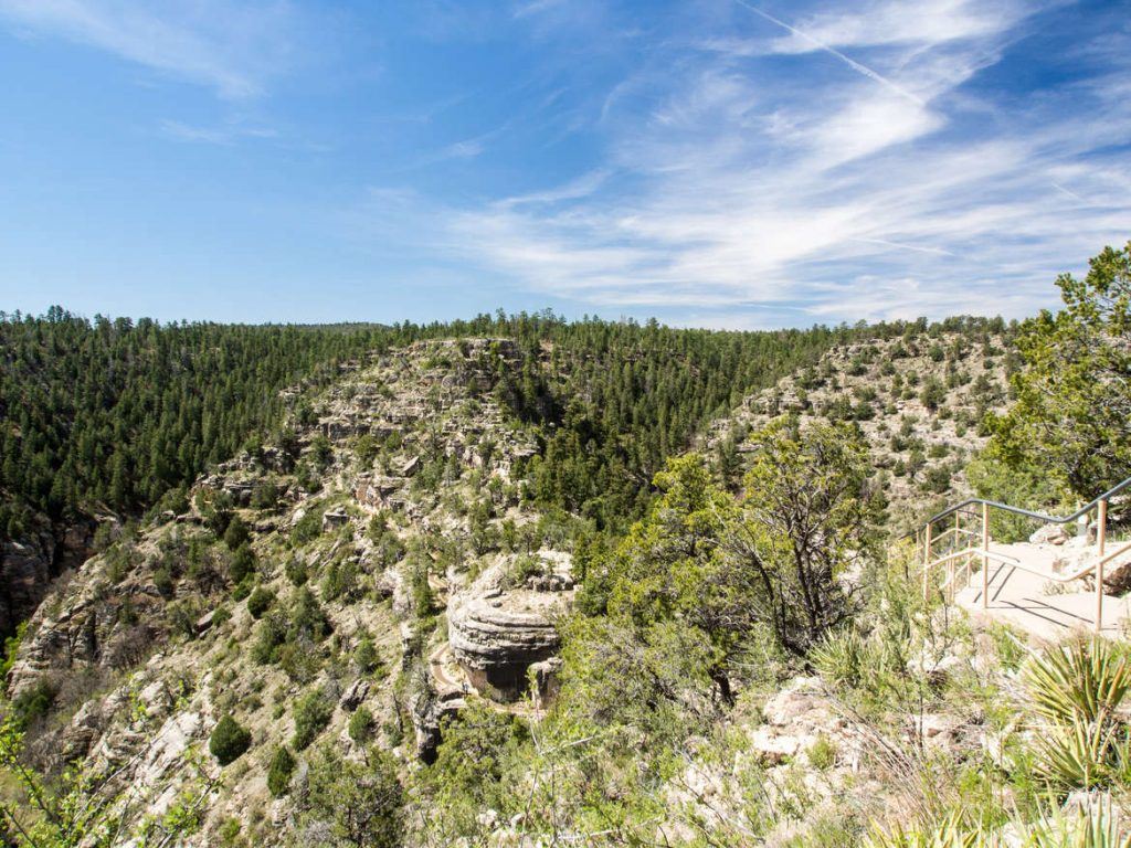 Walnut Canyon bei Flagstaff, Island Trail