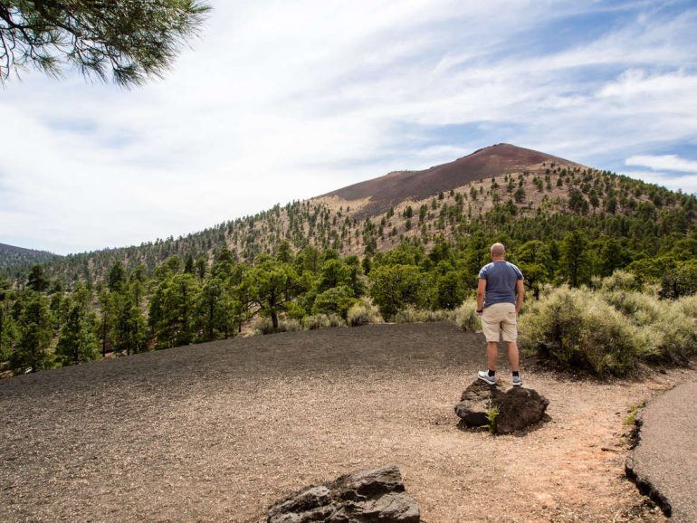 Vulkan Sunset Crater Volcano National Monument