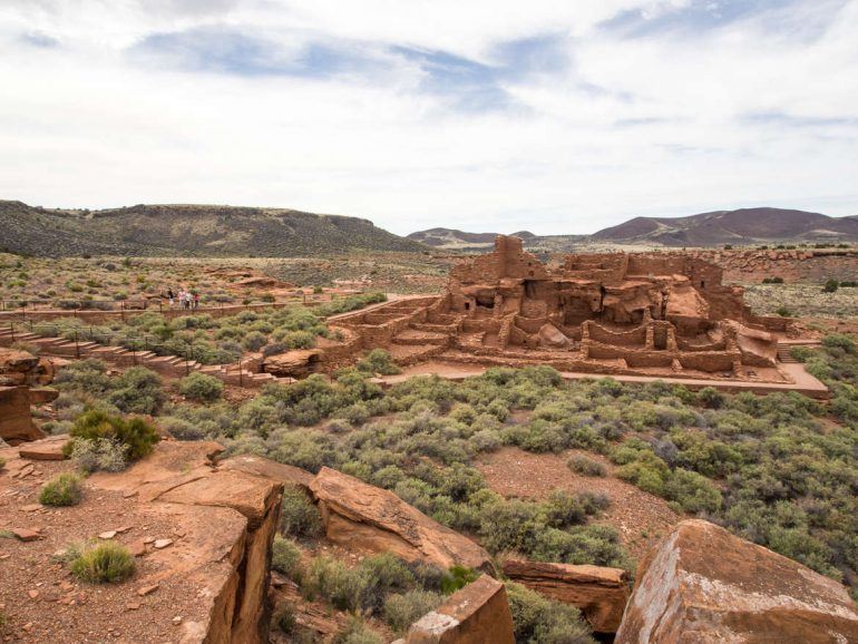 Ruinen beim Wupatki National Monument