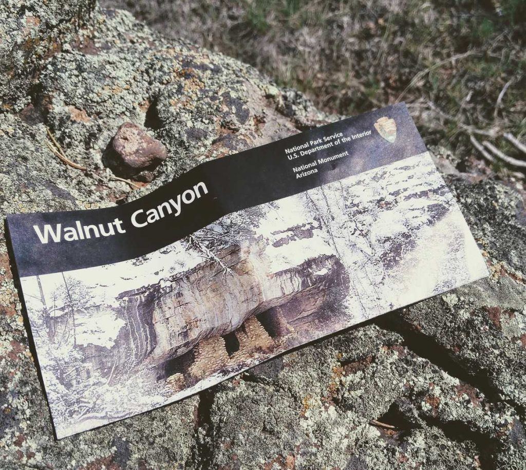 Walnut Canyon Map