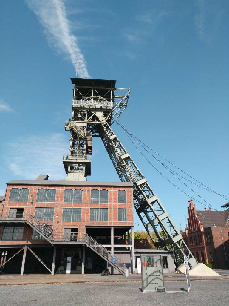 Förderturm Zeche Zollern in Dortmund