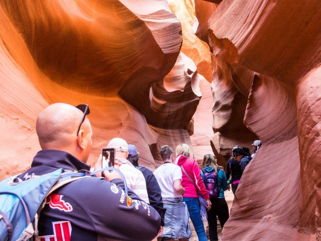 Antelope Canyon in Page, Arizona