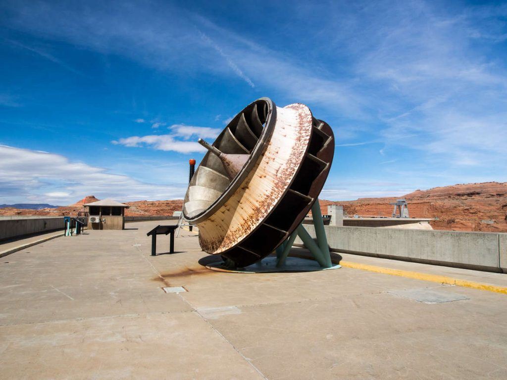 Glen Canyon Dam in Page