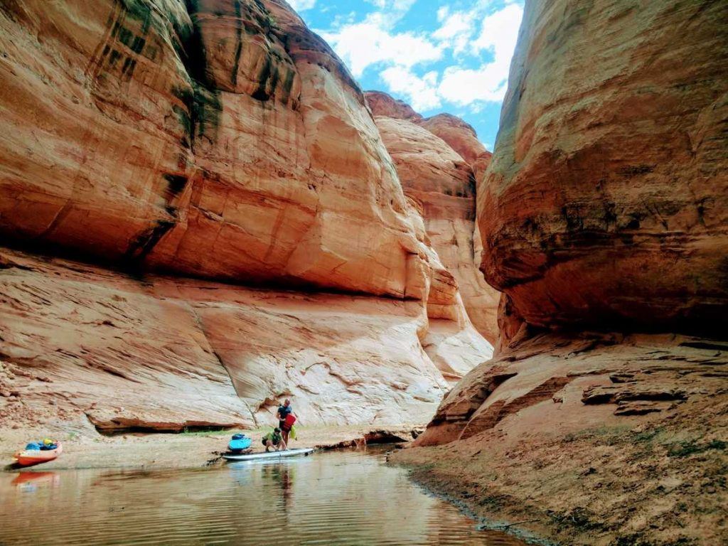 Stand Up Paddle auf dem Lake Powell in Page