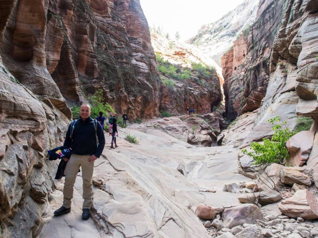 Slot Canyon im Zion Nationalpark