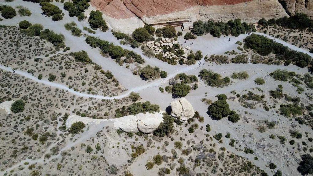 Aufnahme Drohne im Red Rock Canyon