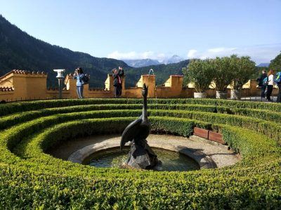 Garten von Schloss Hohenschwangau