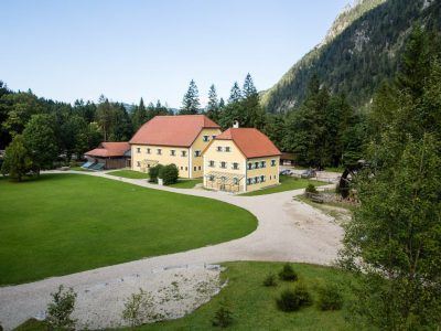 Außenansicht Holzknechtmuseum in Ruhpolding