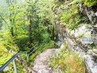 Weg zum unteren Tatzlwurm Wasserfall