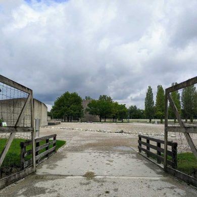 Außengelände KZ Gedenkstätte Dachau