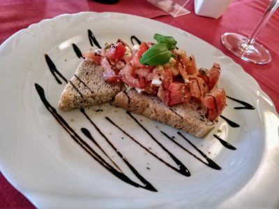 Bruschetta im Porto Bello in Reit im Winkl