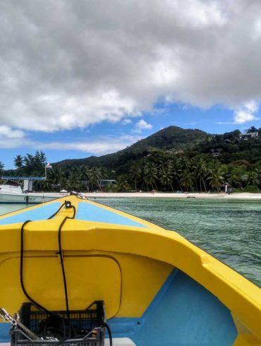 Bootsfahrt von Praslin nach Curieuse Seychellen