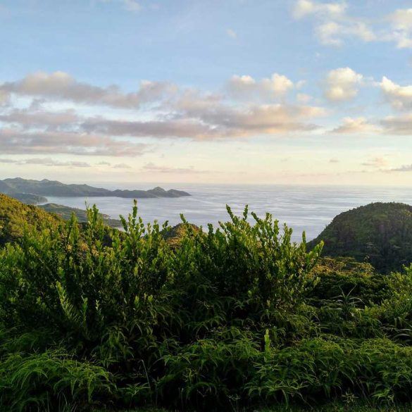 Mission Lodge Aussichtspunkt auf Mahe Seychellen