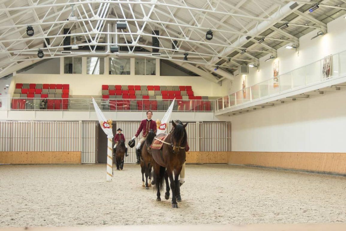 Reiter der portugiesischen Hofreitschule in Lissabon Portgual