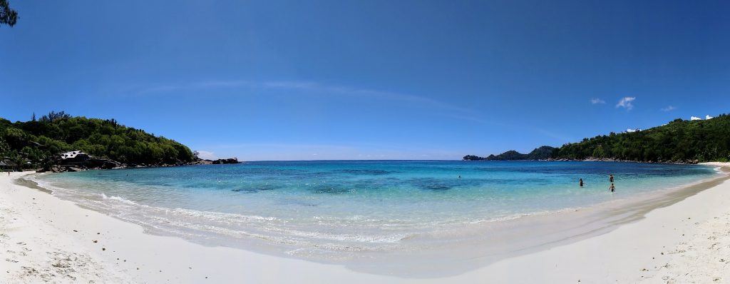 Anse Takamaka auf Mahe Seychellen