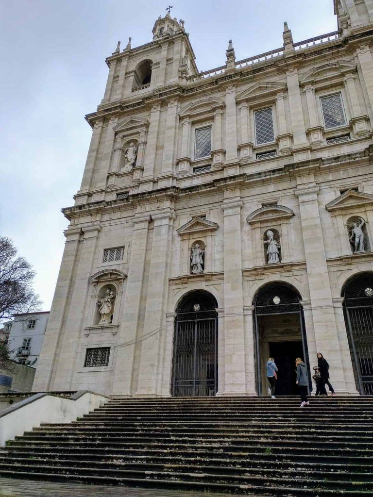 Kirche Sao Vicente da Fado in Lissabon Portugal