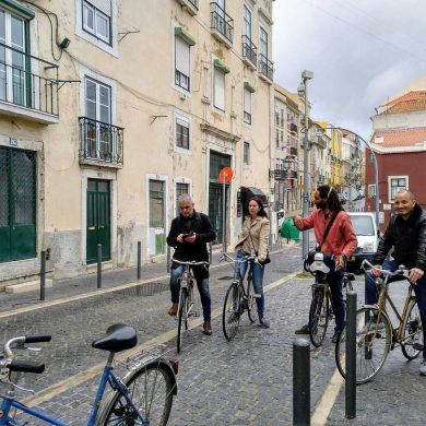 Retro Fahrradtour Lissabon Portugal