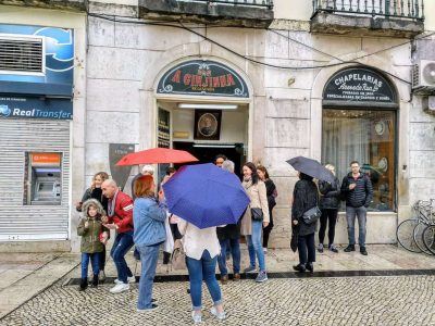 A Ginjinha in Lissabon Portugal