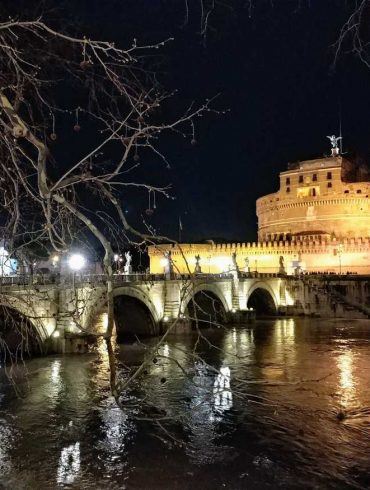 Engelsburg in Rom Italien