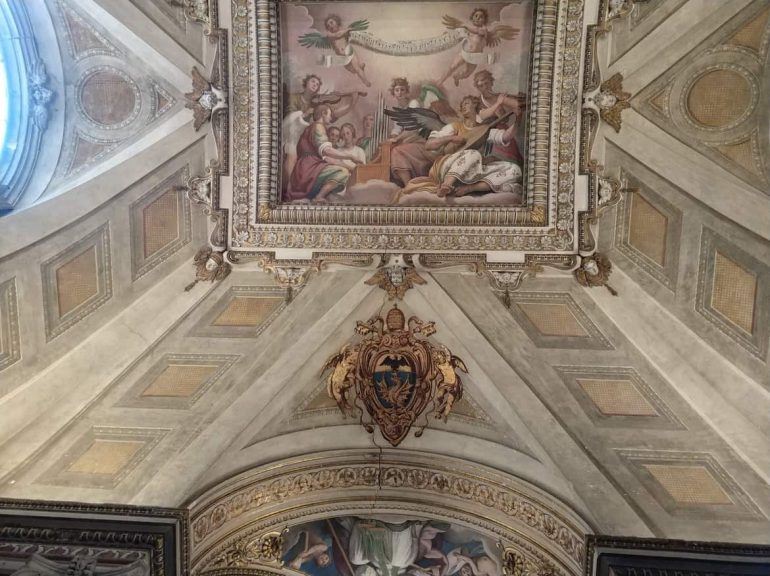 Gemälde Basilica Papale di Santa Maria Maggiore in Rom Italien