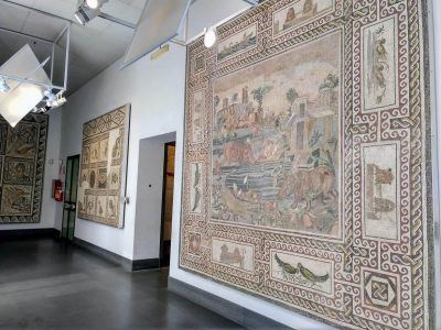 Mosaike im Palazzo Massimo in Rom Italien