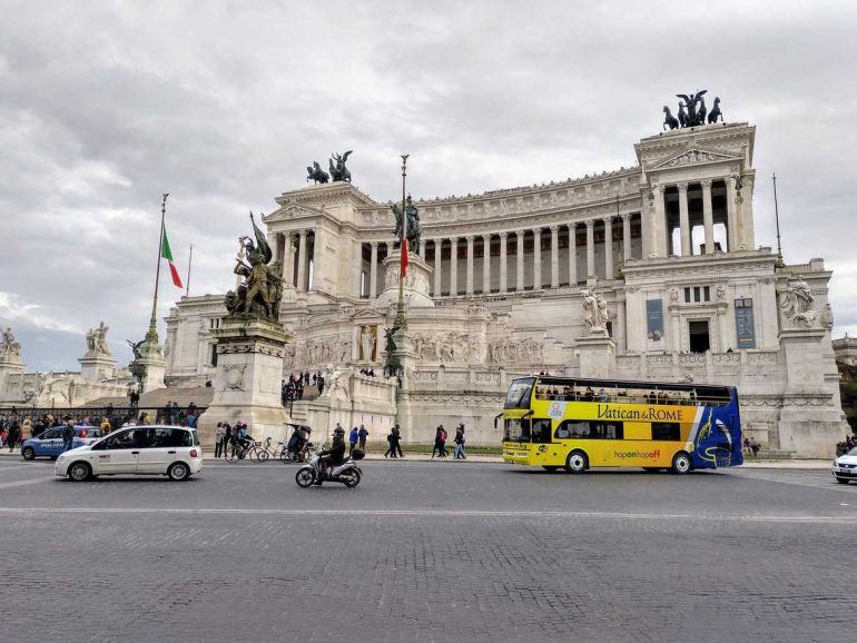 Viktor Emanuelsdenkmal in Rom Italien