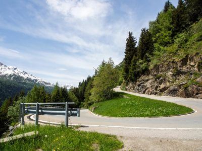 Schöne Landschaft Gotthardpass Schweiz