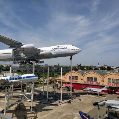 Übersicht Technikmuseum in Speyer Deutschland