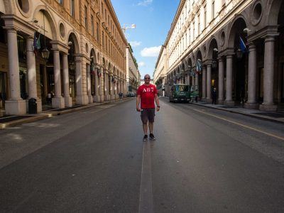 Unterwegs in Turin Italien