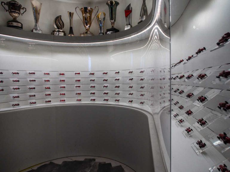 Ferrari Museum in Maranello Italien