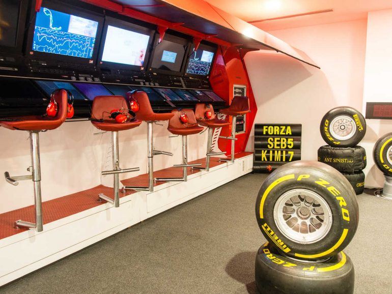 Ferrari Museum in Maranello Italien