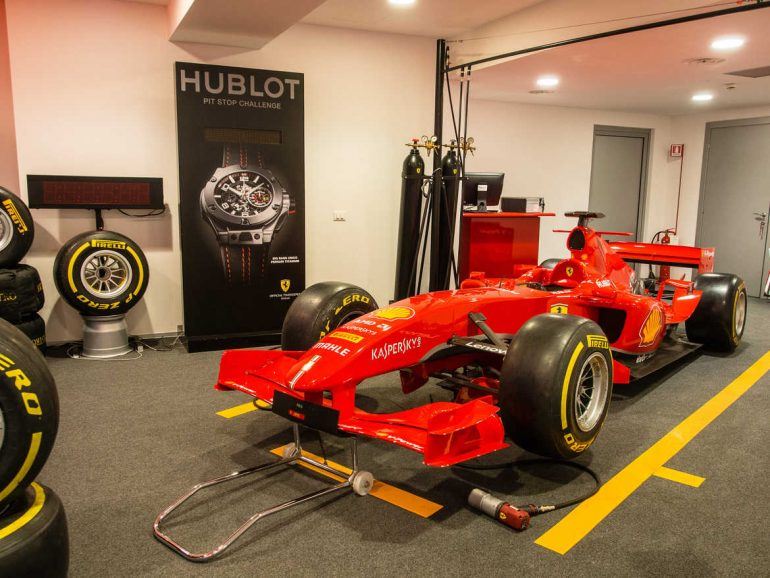 Ferrari Museum in Maranello Italien