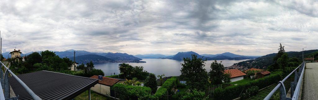 Panorama Lago Maggiore in Italien