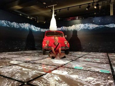 Fiat 500 Automuseum Turin Italien