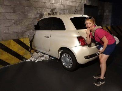 Fiat 500 im Automuseum Turin Italien