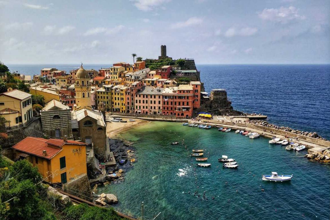 Cinque Terre in Italien