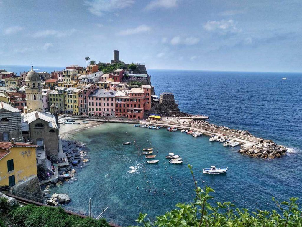 Vernazza im Cinque Terre In Italien
