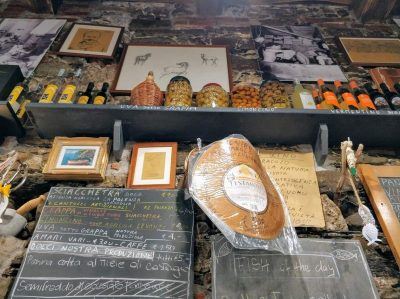 Restaurant in Corniglia in Italien