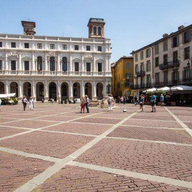 Altstadt Bergamo Italien